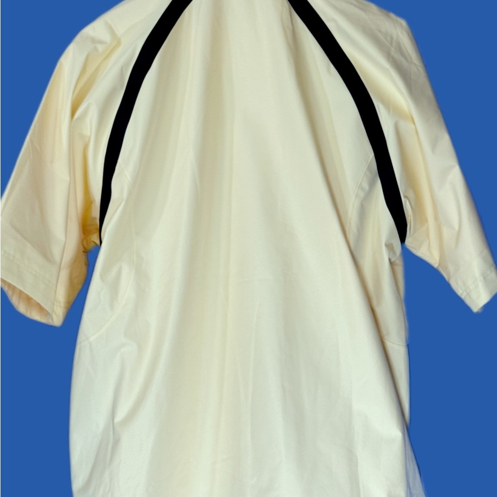 Cutter & Buck: Pebble Beach Yellow and Black Zip-up Windbreaker (NWT) - Picture 8 of 8